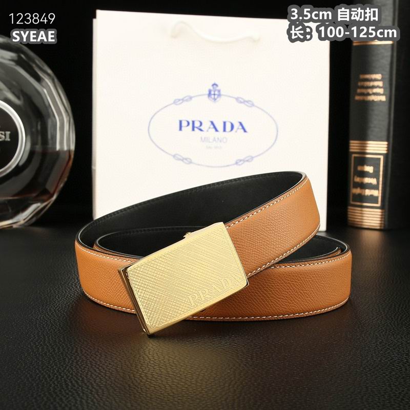 Prada belt 35mmX100-125cm 8L (60)